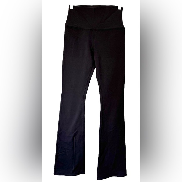 Alo Yoga Women’s Flare Leg Leggings Size Small Black Good Condition! - Picture 1 of 6